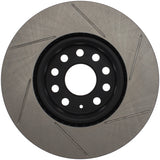 StopTech Power Slot 06-10 Audi A3 / 08-10 TT / 06-09 VW GTI Mlk V/Passat Right Front Slotted Rotor Stoptech Brake Rotors - Slotted  AXOPROS