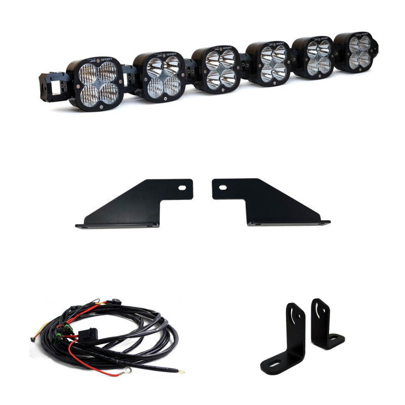 Baja Designs 2021+ Ford Raptor 6 XL Linkable Light Kit Baja Designs Light Bars & Cubes  AXOPROS