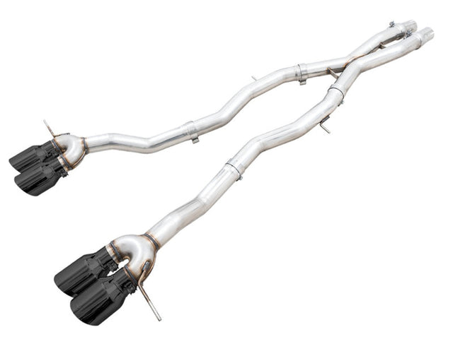 AWE Track Edition Catback Exhaust for BMW G8X M3/M4 - Diamond Black Tips AWE Tuning Catback  AXOPROS