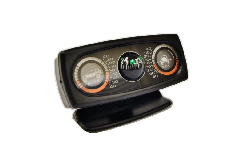 Rampage 1999-2019 Universal Clinometer With Compass - Black Rampage Tow Hooks  AXOPROS