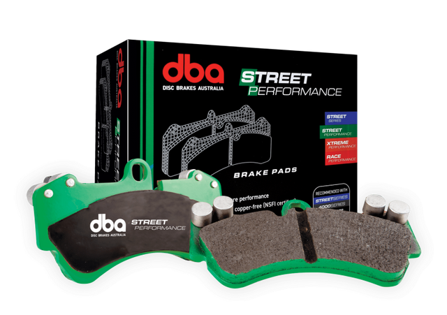 DBA 01-06 BMW 330i/330Ci (E46) SP Performance Front Brake Pads DBA Brake Pads - Performance  AXOPROS