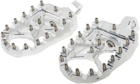 Bikers Choice Male Mount BMX Style Silver Footpegs Pr Bikers Choice Footpegs  AXOPROS
