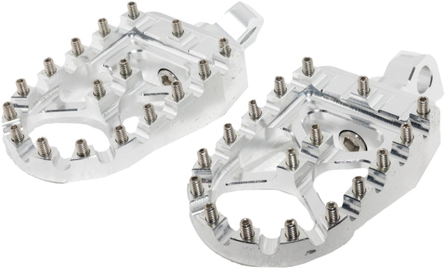 Bikers Choice Male Mount BMX Style Silver Footpegs Pr Bikers Choice Footpegs  AXOPROS