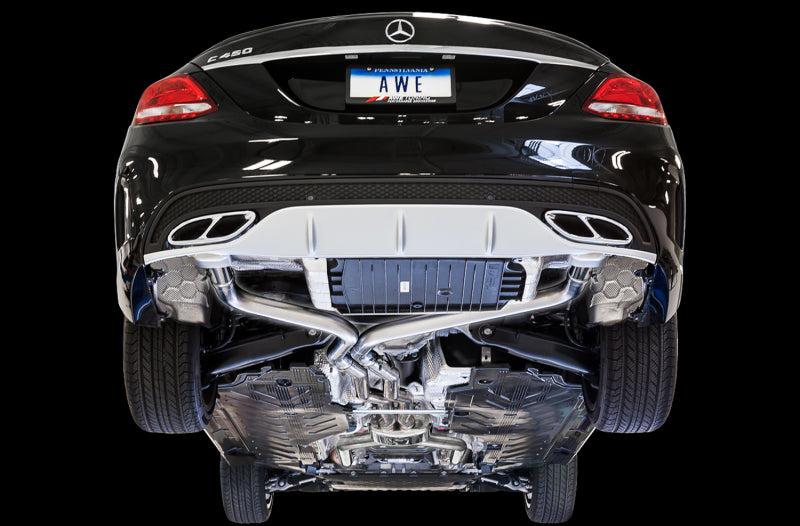 AWE Tuning Mercedes-Benz W205 C450 AMG / C400 Track Edition Exhaust AWE Tuning Catback  AXOPROS