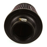 K&N Universal Rubber Filter - Round Tapered 6in Base OD x 3in Flange ID x 6in H K&N Engineering Air Filters - Universal Fit  AXOPROS