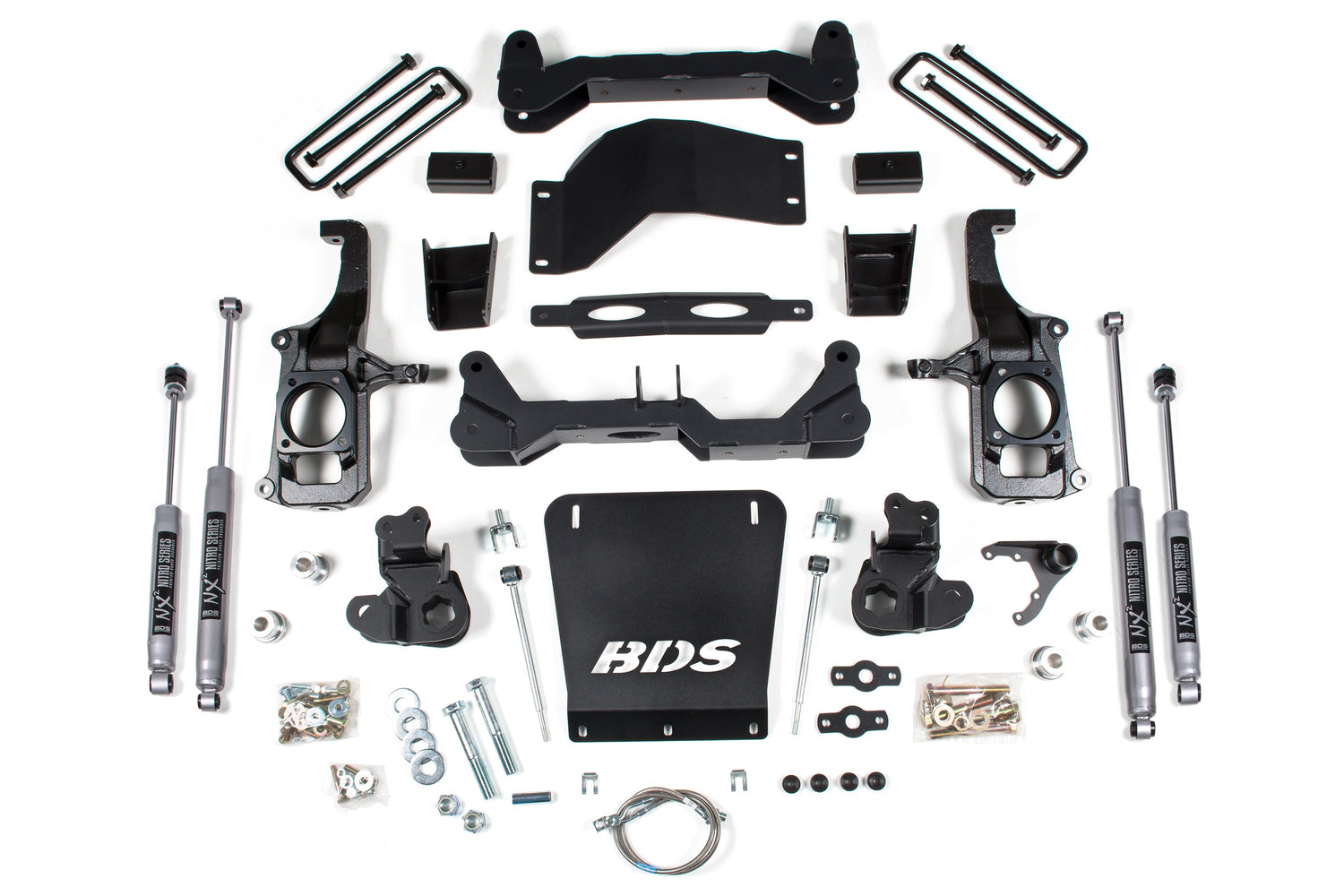 4.5 Inch Lift Kit - Chevy Silverado Or GMC Sierra 2500HD/3500HD (11-19) BDS Suspension Suspension Lift Kit  AXOPROS