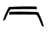 AVS 07-14 Toyota FJ Cruiser Ventvisor Outside Mount Window Deflectors 2pc - Smoke AVS Wind Deflectors  AXOPROS