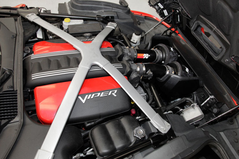 K&N 69 Series Typhoon Performance Intake Kit for 2013 Dodge Viper/SRT Viper 8.4L V10 K&N Engineering Cold Air Intakes  AXOPROS