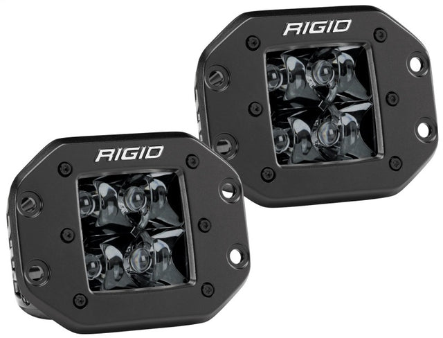 Rigid Industries D2 - Midnight Edition Flush Mount Spot Lights Rigid Industries Light Bars & Cubes  AXOPROS