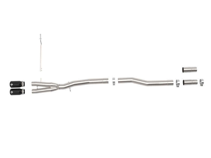 aFe aFe 14-24 Mini Cooper S MACH Force-Xp 3in to 2-1/2in 304SS Cat-Back Exhaust w/ Black Tip Catback aftermarket performance part