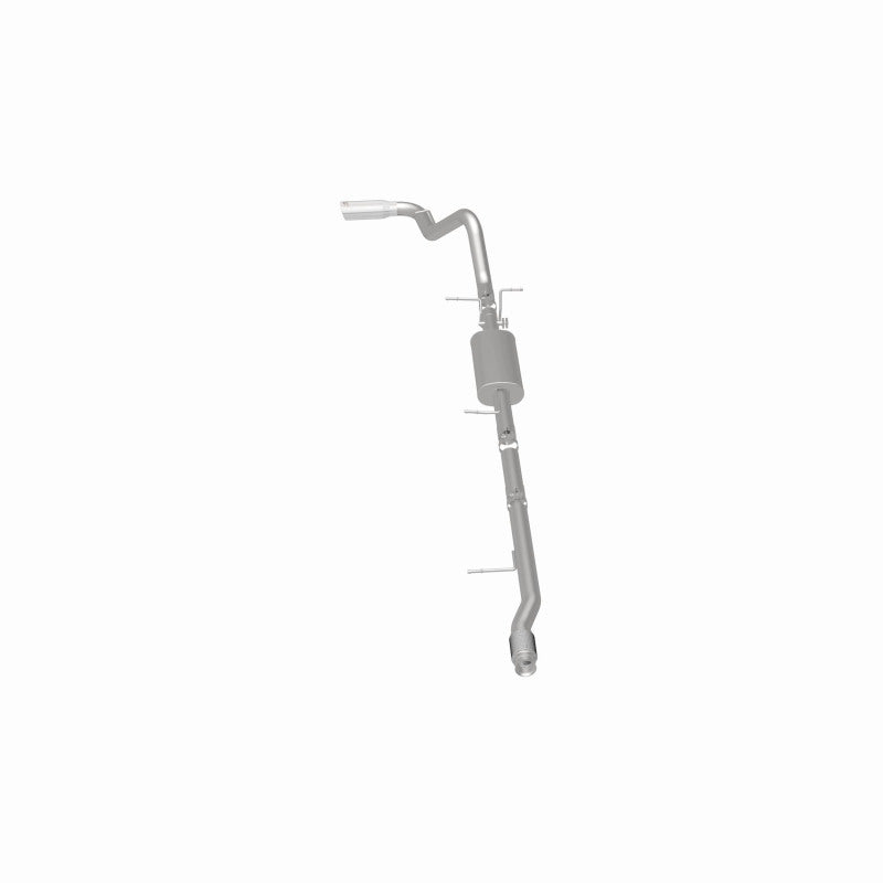 Magnaflow 14 Chevy Silverado V8 5.3L CC/EC Cab Single P/S Rear Exit Stainless Cat Back Perf Exhaust Magnaflow Catback  AXOPROS