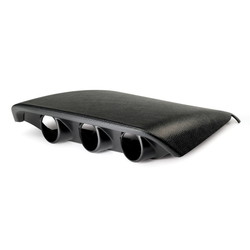 Autometer 05-09 Ford Mustang 52mm Black Triple Dash Pod AutoMeter Gauge Pods  AXOPROS