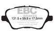 EBC 13+ Ford Fiesta 1.6 Turbo ST Yellowstuff Front Brake Pads EBC Brake Pads - Performance  AXOPROS