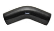 Vibrant 45 Degree Silicone Elbow 3.125in ID x 4.50in Leg Length - Black Vibrant Silicone Couplers & Hoses  AXOPROS