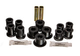 Energy Suspension 89-94 Toyota Pick Up 2WD (Exc T-100/Tundra) Black Rear Leaf Spring Bushing Set Energy Suspension Bushing Kits  AXOPROS