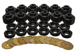 Energy Suspension Body Mount Set - Black Energy Suspension Bushing Kits  AXOPROS
