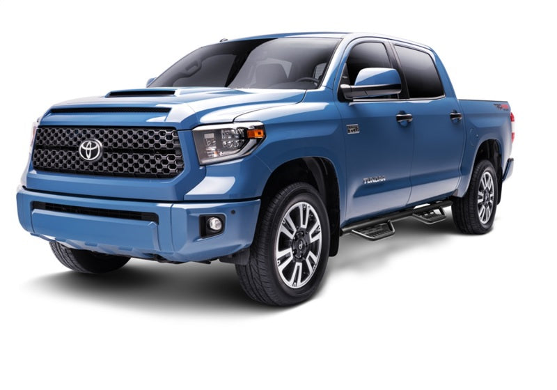 N-Fab RS Nerf Step 19-20 Chevy 1500 (Next Gen) / 20-21 Chevy 2500/3500 CC - Cab Length - Tex. Black N-Fab Side Steps  AXOPROS