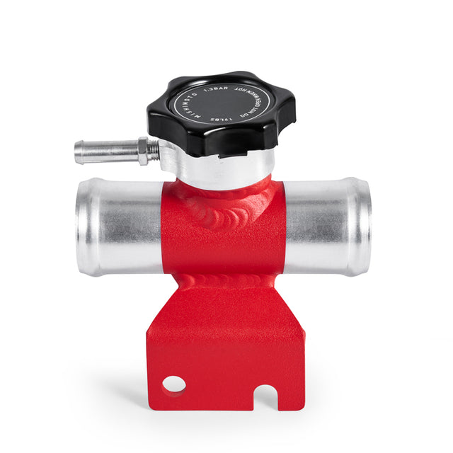 Mishimoto 08-15 Mitsubishi Lancer Evo X Coolant Fill Inlet - Red Mishimoto Coolant Fill Necks  AXOPROS