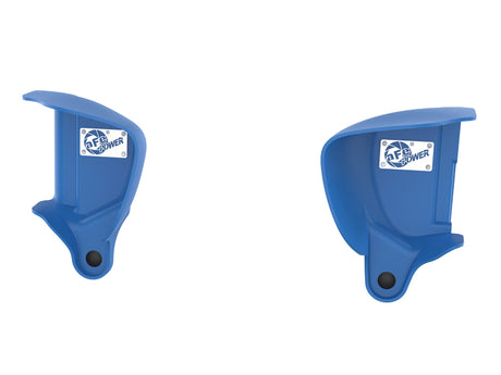 aFe aFe Magnum FORCE Dynamic Air Scoop 15-18 BMW M3/15-20 M4 - Blue Air Intake Components aftermarket performance part