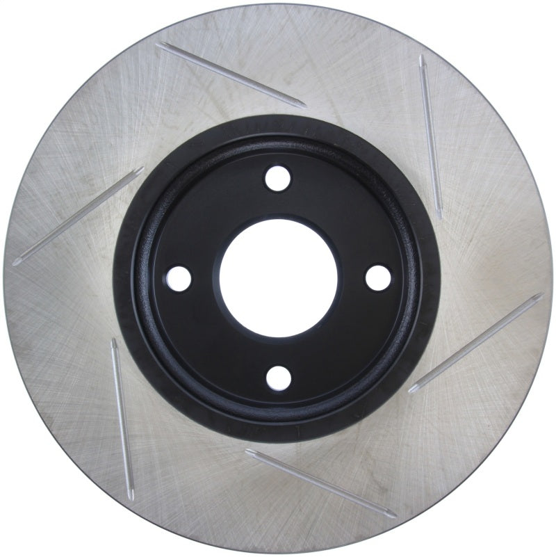 StopTech 2014 Ford Fiesta Right Front Disc Slotted Brake Rotor Stoptech Brake Rotors - Slotted  AXOPROS