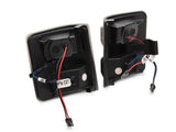 Raxiom Raxiom 11-16 Ford F-250/F-350 Super Duty Axial LED SEQL Switchback Side Mirror Marker Lamps- Smoked Sidemarkers & Indicators aftermarket performance part