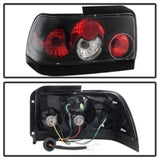 Spyder Toyota Corolla 93-97 Euro Style Tail Lights Black ALT-YD-TC93-BK SPYDER Tail Lights  AXOPROS
