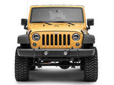 Raxiom 97-18 Jeep Wrangler TJ/JK 7-Inch LED Headlights w/ Halos- Black Housing (Clear Lens) Raxiom Headlights  AXOPROS