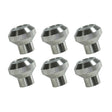 Rugged Ridge Billet Alum Dash Knob Set Alum 76-86 Jeep CJ Rugged Ridge Dash & Interior Trim  AXOPROS