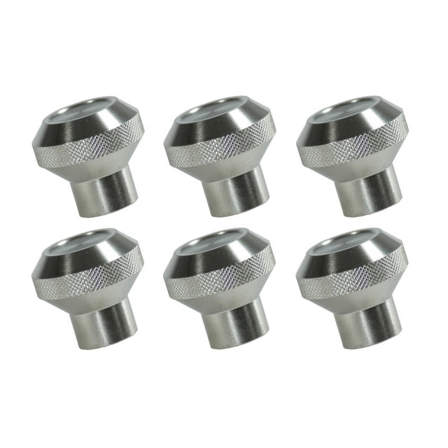 Rugged Ridge Billet Alum Dash Knob Set Alum 76-86 Jeep CJ Rugged Ridge Dash & Interior Trim  AXOPROS