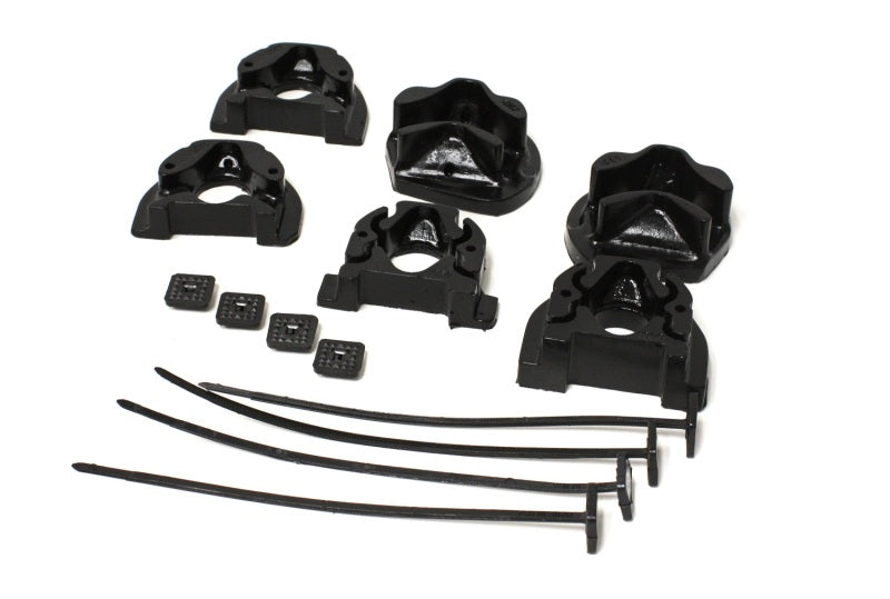 Energy Suspension 92-00 Honda Civic (Except 99-00 Si) / 93-97 Del Sol Black Motor Mount Inserts (Man Energy Suspension Bushing Kits  AXOPROS