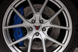 DBA 09-14 Cadillac CTS-V / 12-14 Chevy Camaro ZL1 - T3 5000 Series Slotted Left Front Rotor DBA Brake Rotors - 2 Piece  AXOPROS