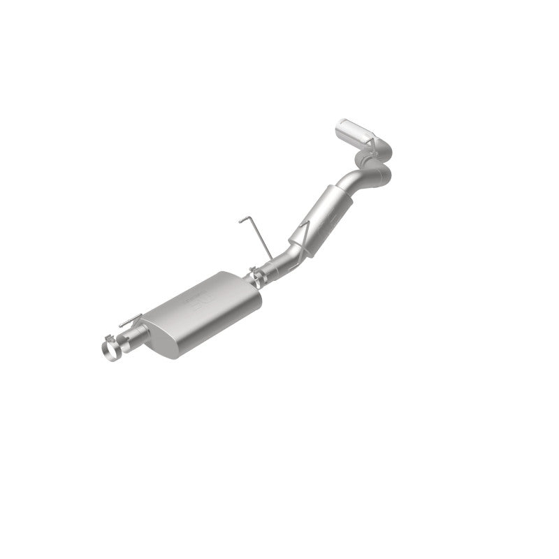 MagnaFlow Cat-Back, SS, 4in, Single Pass Side Rear Exit 5in Tip 14-15 Ram 2500 6.4L V8 CC LB/MC SB Magnaflow Catback  AXOPROS