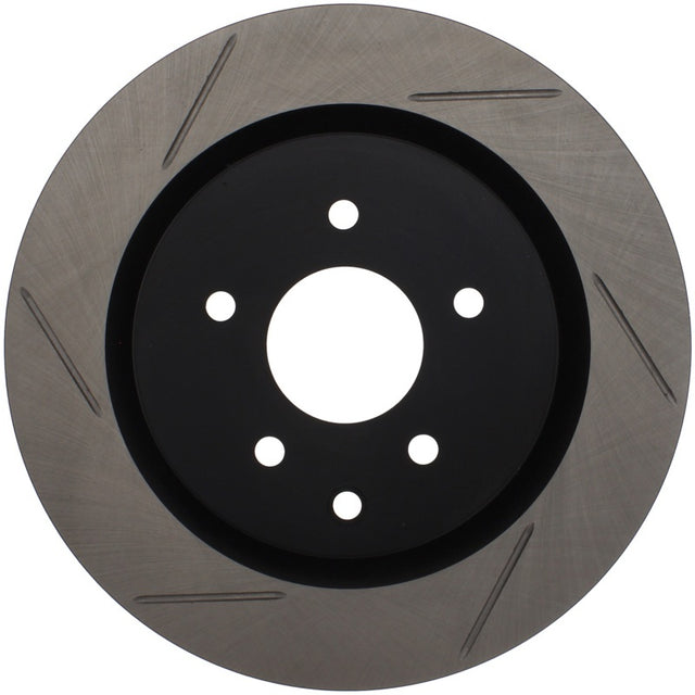 StopTech Power Slot 03-07 350z/ 03-04 G35 w/ Brembo SportStop Slotted Rear Right Rotor Stoptech Brake Rotors - Slotted  AXOPROS
