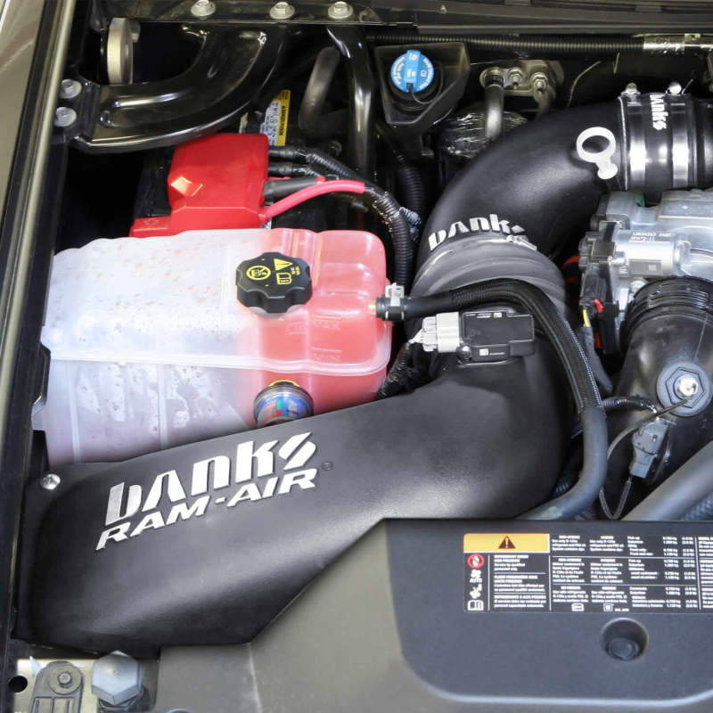 Banks Power 13-14 Chevy 6.6L LML Ram-Air Intake System Banks Power Short Ram Air Intakes  AXOPROS