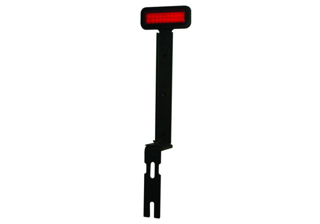 Rampage 1999-2019 Universal Third Brake Light Bracket - Black Rampage Bumper Accessories  AXOPROS