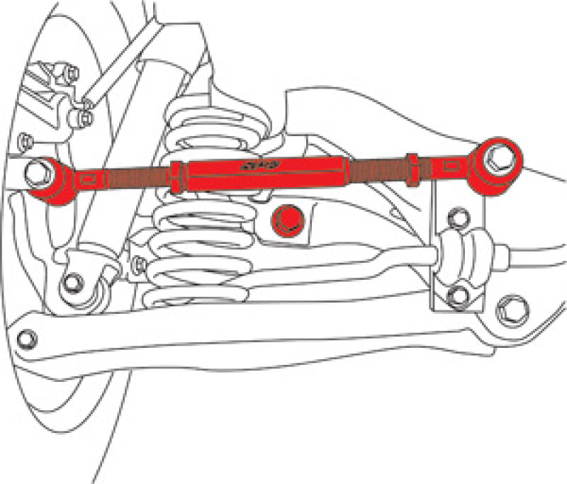 SPC Performance 07-10 Hyundai Elantra/Kia Optima Rear EZ Arm XR Adjustable Control Arm SPC Performance Control Arms  AXOPROS