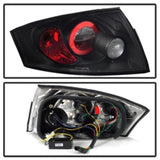 Spyder Audi TT 00-06 Euro Style Tail Lights Black ALT-YD-ATT99-BK SPYDER Tail Lights  AXOPROS