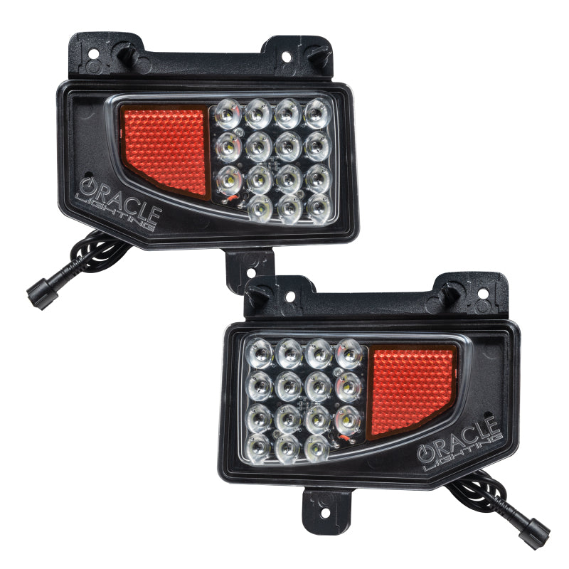 Oracle Rear Bumper LED Reverse Lights for Jeep Gladiator JT - 6000K ORACLE Lighting Tail Lights  AXOPROS