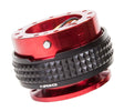 NRG Quick Release Kit - Pyramid Edition - Red Body / Black Pyramid Ring NRG Quick Release Adapters  AXOPROS