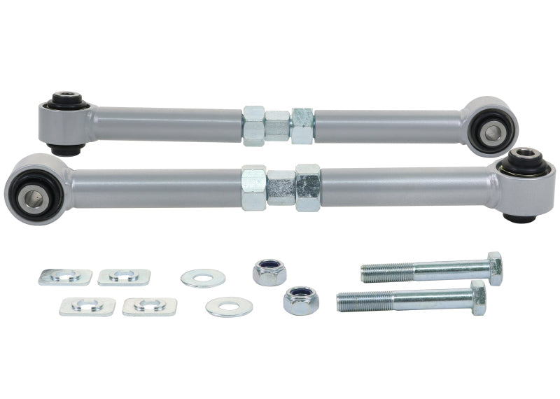 Whiteline 07+ Lancer EVO X (excl Ralliart) Rear Control Arm Adjust. Camber Whiteline Control Arms  AXOPROS