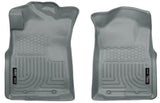 Husky Liners 05-15 Toyota Tacoma Crew/Extended/Standard Cab WeatherBeater Front Grey Floor Liners Husky Liners Floor Mats - Rubber  AXOPROS