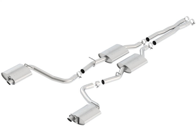 Borla 15-16 Dodge Charger R/T 5.7L No Tip Use Factory Valence Single Split Rear Exit ATAK Exhaust Borla Catback  AXOPROS