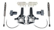 MaxTrac 15-18 Ford F-150 2WD 4.5in/2in MaxPro Elite Spindle Lift Kit w/FOX Shocks Maxtrac Steering Knuckles & Spindles  AXOPROS
