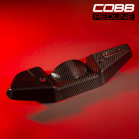 Cobb 08-20 Subaru STI/08-14 Subaru WRX Redline Carbon Fiber Alternator Cover - Gloss Finish COBB Engine Covers  AXOPROS