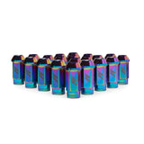 Mishimoto Aluminum Locking Lug Nuts M12x1.5 20pc Set Neo Chrome Mishimoto Lug Nuts  AXOPROS