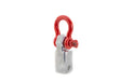 Weigh Safe Towing Recovery - Red Hard Shackle Hitch w/Aluminum Body Weigh Safe Tow Bars  AXOPROS