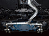 AWE Tuning 2022+ VB Subaru WRX Track Edition Exhaust - Chrome Silver Tips AWE Tuning Catback  AXOPROS