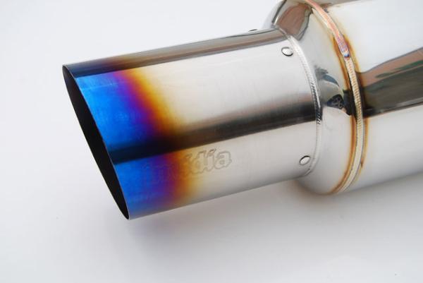 Invidia 08+ WRX Hatch 76mm REGULAR Titanium Tip Cat-back Exhaust Invidia Catback  AXOPROS