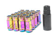 Wheel Mate Monster Open End Lug Nut Set of 20 - Purple 14x1.50 Wheel Mate Lug Nuts  AXOPROS