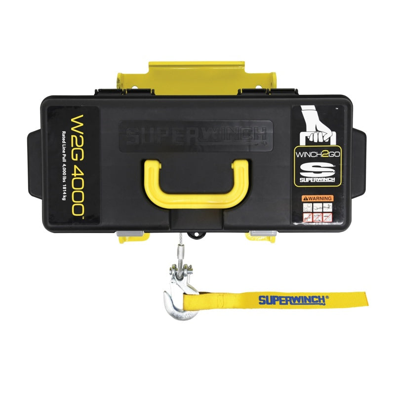 Superwinch 4000 LBS 12V DC 3/16in x 50ft Steel Rope Winch2Go Steel Rope Superwinch Winches  AXOPROS